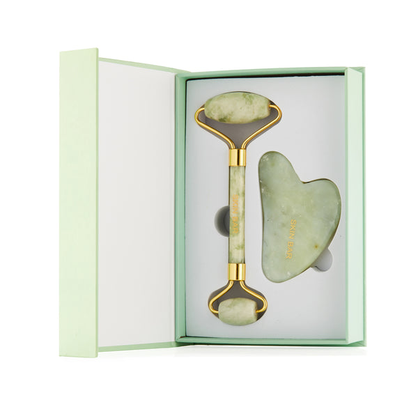 Skin Bar Jade Roller & Gua Sha Set