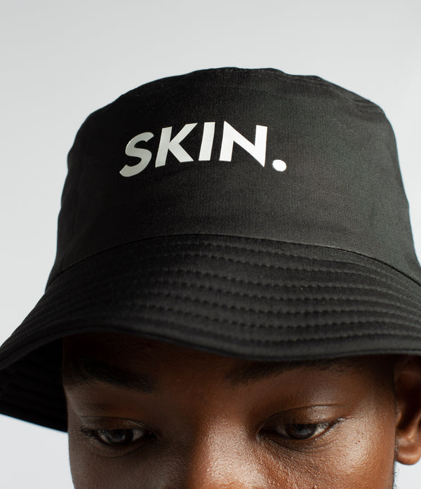 SKIN. bucket hat - BLACK