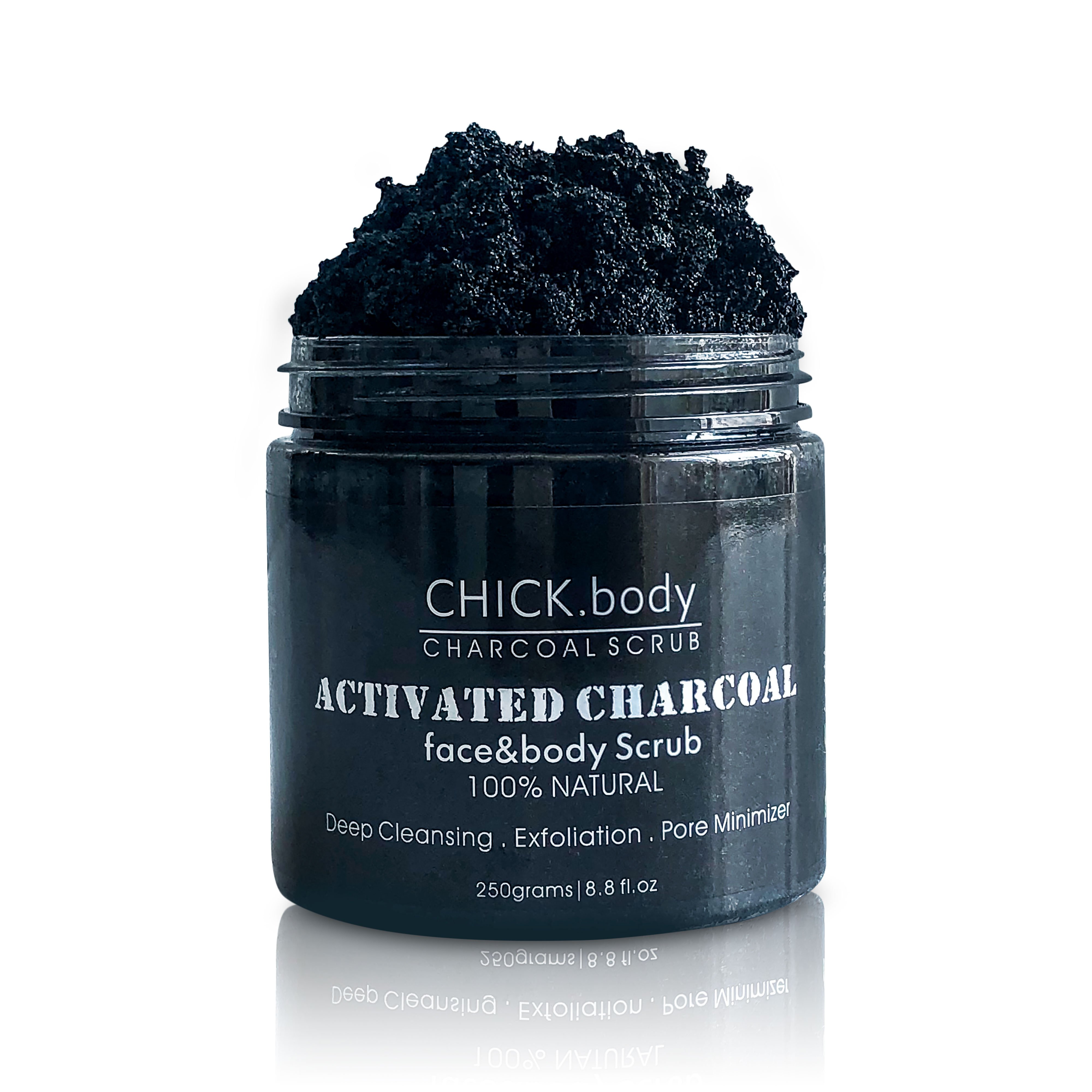 CHICK.body Activated Charcoal Scrub