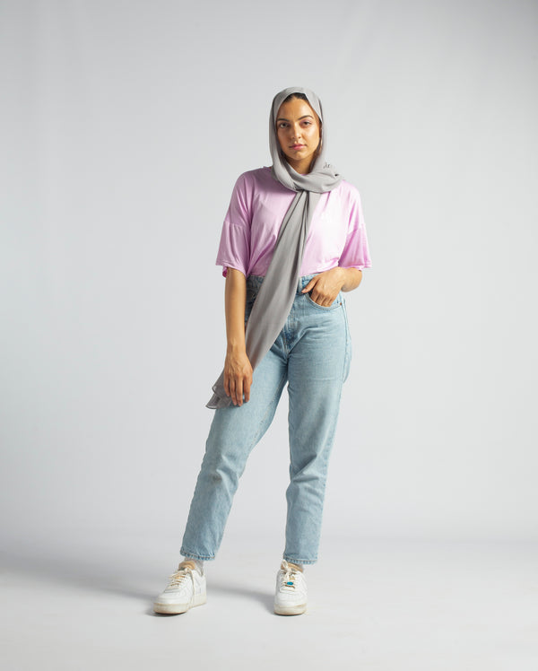 SKIN. oversized shirt - BRIGHT UBE